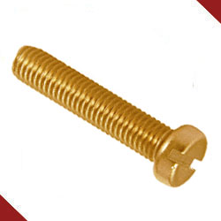 brass cheese head screws